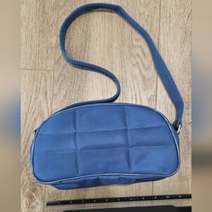 GAP Blue Quilted Shoulder Bag